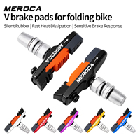 Plaquettes de frein MEROCA V Brake Shoe Pads compatibles avec les vélos pliants Dahon Wind 412 P8 451 20 pouces