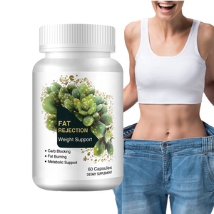 OEM tè verde & verde estratto di chicco di caffè verde capsule integratori a base di erbe per la perdita di peso e la combustione dei grassi - Product Image 1