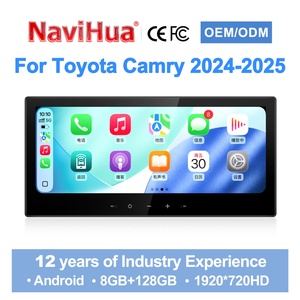 Navihua for Toyota Camry 2024 2025 New Upgrade 12.3'' Android Car Radio Multimedia DSP Carplay Auto Stereo GPS Navigation <b>Player</b> - Product Image 1