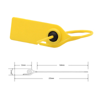 Sceau de sécurité en plastique MA-PS6038 avec poignée, ajustable, pour bagages et chaussures de sport