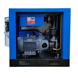10 PK 7,5 kW 150 Max PSI Draagbare Elektrische <span class=keywords><strong>220</strong></span>-380 Volt 3-fasen Variabele Snelheid Schroef Compressor Olievrij 300 L luchtreservoir - Product Image 3