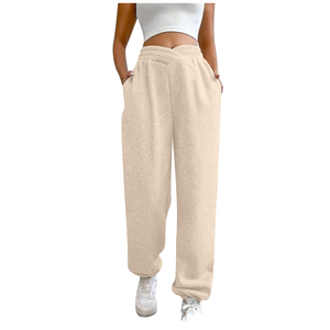 Pantalones Jogger <span class=keywords><strong>Cargo</strong></span> de Algodón Cómodos con Logo Personalizado, Elásticos en la Cintura, para Otoño, Multicolor, Holgados, Largos hasta el Tobillo, para <span class=keywords><strong>Mujer</strong></span>, Venta al Por Mayor - Product Image 6
