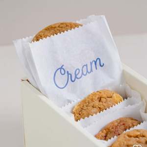 Bolsa de Papel Kraft Impresa Personalizada, de Grado Alimenticio, Reciclable, para Envasar Chocolate, Galletas y Dulces, Reutilizable y Resistente a la Grasa, para Pasteles - Product Image 3