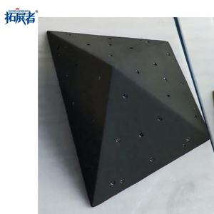 Boulwall duvar için fabrika kaynağı duvara monte kaya tırmanış tutamakları tırmanma ahşap hacimleri - Product Image 5