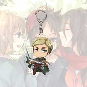 Vente en gros de figurines d'<span class=keywords><strong>anime</strong></span> personnalisées imprimées UV Porte-clés pendentif en acrylique pour bijoux Cosplay-Cadeau idéal pour les amis - Product Image 4