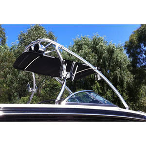 Auvent de toit pour bateau de plaisance, version noire O-TB4-1580V, pour le surf, le ski nautique - Product Image 3