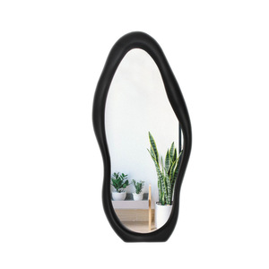 SWT Specchio da Terra per Camera da Letto Ragazza, a Figura Intera, Stile Francese Forma Irregolare, Popolare Stile Instagram, Decorazione per la Casa, in <span class=keywords><strong>Plastica</strong></span> - Product Image 5