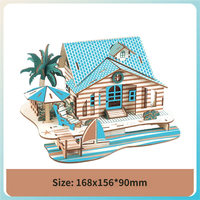 Puzzle 3D en bois de grande taille, avion, char, maison, blocs de construction, bricolage, cadeau fait main, jouet éducatif pour garçons et filles, cadeau de vacances