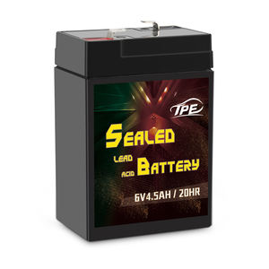 鉛蓄電池6V4.5AH VRLA /<span class=keywords><strong>SLA</strong></span>/AGM/ディープサイクル/GELバッテリー緊急照明用UPSシステム警報システム - Product Image 1