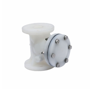 Trung Quốc chất lượng cao 5in đến 8in <span class=keywords><strong>flnage</strong></span> Swing loại nhựa kiểm tra van DN125-200 pvdf kiểm tra van với sẵn sàng để tàu - Product Image 5