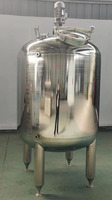Mélangeur monocouche industriel personnalisé SUS 304 savon sucre chimique sanitaire mélange liquide mélange réservoir agitateur