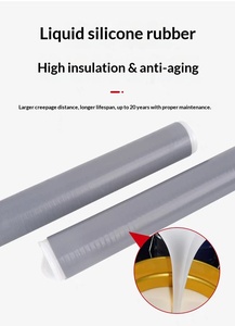<span class=keywords><strong>Gaine</strong></span> <span class=keywords><strong>isolante</strong></span> en silicone thermorétractable 1-10-35kV <span class=keywords><strong>pour</strong></span> câble haute et basse tension, protection et réparation de tube droit - Product Image 4