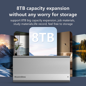 40Gbps Bên Ngoài M.2 Nvme Pcie <span class=keywords><strong>SSD</strong></span> Trường Hợp Bao Vây Quạt Làm Mát Công Giụ-Miễn Phí USB-C Tương Thích Với Thunderbolt 3/4 Usb3.2/3.1/3.0/2.0 - Product Image 6