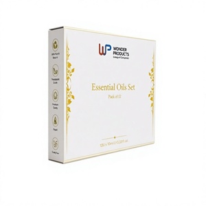 Wonder Products Steam Distilled 100% Pure <b>Essential</b> <b>Oils</b> <b>Set</b> 12 Pack 10ml Each Botanical Aromatherapy Gift Box - Product Image 2