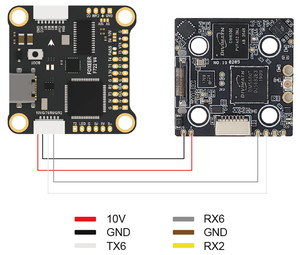 Foxeer F722 V4 MPU6000 8S Dual BEC บารอมิเตอร์ X8 ชุดควบคุมการบิน 37*37 มม. สีดำ สำหรับ DIY RC แข่งรถโดรน FPV - Product Image 2