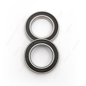 6802-2RS 6802RS 6802 2RS RS RZ 2RZ גודל פלדת כרום 15x24x5 מ""מ HXHV מיסב כדורי חריץ עמוק - Product Image 1