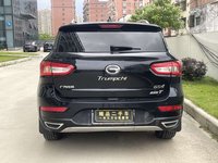 Подержанный внедорожник GAC Trumpchi GS4 2018 года, турбо, кожаный салон, темно-серые диски R18, автомат, высокий класс, б/у автомобиль