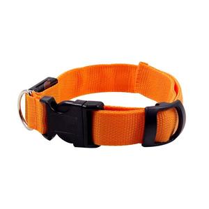 Manufacturer New Design Adjustable Nylon Reflective Light LED <b>Dog</b> <b>Collar</b> - Product Image 5