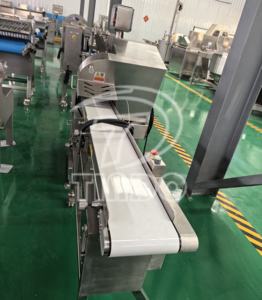 उच्च गति मांस काटने वाली पोर्टिंग मशीन कन्वेयर मांस स्लिसर स्टेनलेस स्टील ब्लेड प्रकार गोमांस हैम प्रसंस्करण - Product Image 5