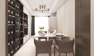 Mueble Bar para Vinos, Mueble <span class=keywords><strong>de</strong></span> Salón, Exhibidor <span class=keywords><strong>de</strong></span> Vinos, Mueble <span class=keywords><strong>de</strong></span> <span class=keywords><strong>Comedor</strong></span>, Mueble Moderno para Salón - Product Image 4