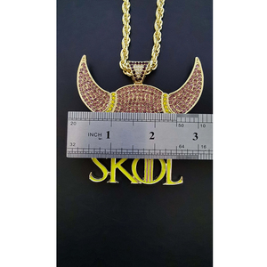 MINNESOTA VIKINGS grand pendentif breloque chaîne collier personnalisé bijoux de mode colliers fans cadeau - Product Image 3