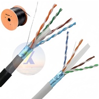 Cable Ethernet Cat6 Keystone Jack 100% Cobre Desnudo, 305M (1000 pies), CCA LAN UTP, Cable de Red