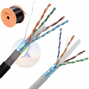 Câble Ethernet en cuivre nu 100% OEM direct fabricant, 305 m (1000 pi), câble UTP blindé <span class=keywords><strong>Cat</strong></span> <span class=keywords><strong>6</strong></span> CCA pour réseau - Product Image 3