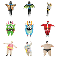 Costumes gonflables personnalisés amusants et effrayants pour Halloween, design unique en gros