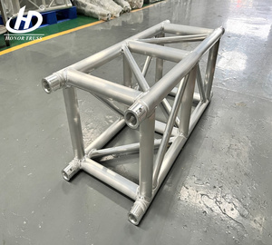 Bền 400*400mm Nhôm sân khấu giàn tổ chức sự kiện mái chiếu sáng gian lận TUV chứng nhận buổi hòa nhạc phong cách thời trang tam giác vuông thiết kế - Product Image 3