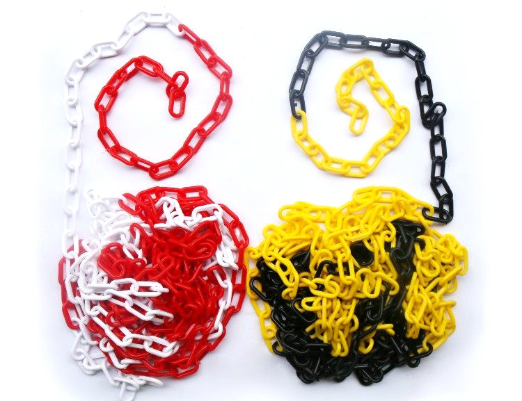 Высококачественная цветная пластиковая цепь безопасности дорожного транспорта