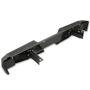 Parachoques trasero para Ford Super <span class=keywords><strong>Duty</strong></span> F250 F350 <span class=keywords><strong>Duty</strong></span> Black con orificios para sensores 1999-2016 - Product Image 4