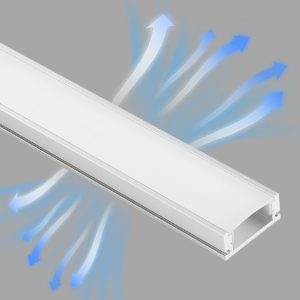 17*7mm <span class=keywords><strong>LED</strong></span> di superficie in alluminio profilo <span class=keywords><strong>LED</strong></span> canale diffusore per <span class=keywords><strong>LED</strong></span> striscia di luci in alluminio anodizzato profilo per Cabinet - Product Image 6