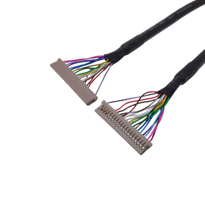 Lavorazione personalizzata elettrico Hirose FI-S20S a HiroseDF14-20S L200mm 20276 30v Vw-1 coprartner scudo PVC isolamento cablaggio - Product Image 1