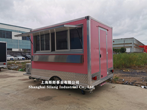 Piazza van spuntino rimorchio, Personalizzato <span class=keywords><strong>resort</strong></span> mobile da cucina <span class=keywords><strong>ristorante</strong></span>, Caffè bevanda fredda cibo camion - Product Image 3