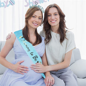 Baby Shower Décoration Maman À Être Bandeau Diadème Maman À Être Couronne pour Baby Shower Faveurs Cadeaux Décorations De Fête Fournitures - Product Image 5