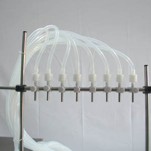 Machine de remplissage semi-automatique à pompe péristaltique 8 têtes, haute précision, pour savon liquide, alimentation électrique 220 V - Product Image 3