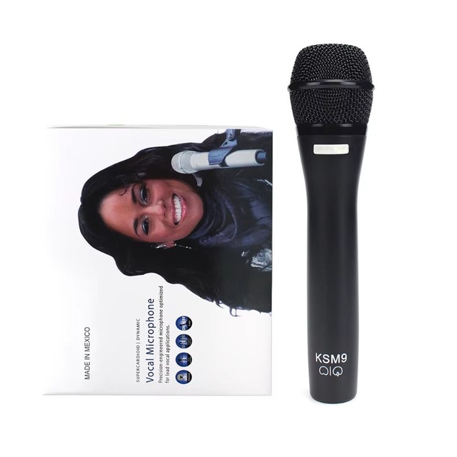 KSM9 HS Wired Classic Handheld Karaoke Professional Microphone with XLR Connection