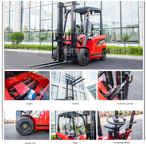 Chariot élévateur électrique compact de 2 tonnes, hauteur de levage 3 m - 3,5 m, avec <span class=keywords><strong>chargeur</strong></span> rapide, livraison gratuite - Product Image 2