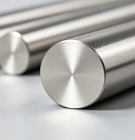 Barres en acier inoxydable certifiées ASTM, fabrication directe d'usine, tiges métalliques solides 304 316L 310S 17-4PH, acier duplex, fabrication industrielle