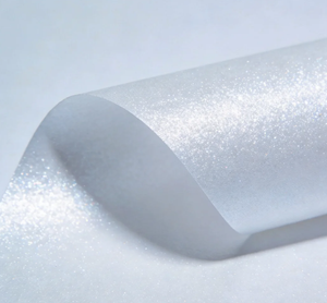 Papier spécial couché A4 250 g/m², carton nacré brillant, poudre de perle, couleur blanc glace, matériel de bricolage, 50 pièces par sac - Product Image 3