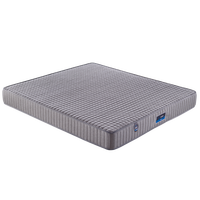 Matelas à ressorts ensachés et mousse à mémoire de forme, tailles simple, double, grand lit, très grand lit, pour la maison et l'hôtel, roulé en boîte