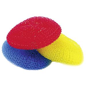 Éponges en plastique pour cuisine, 15g chacune, lot de 3 en sachet - Product Image 1