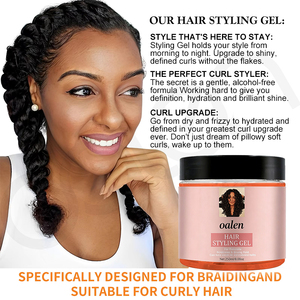 Gel Fijador de Cabello Luxfume de Fijación Fuerte con Resistencia a la Humedad, Sin Residuos, Repara el Daño, Brillo y Definición, No Pegajoso - Product Image 3