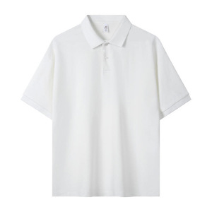 เสื้อโปโลผู้ชายสีม่วง แขนสั้น สีพื้น ผ้าอ๊อกซ์ฟอร์ด ใส่ได้ทุกวัน - Product Image 3