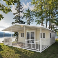 Maison conteneur préfabriquée extensible de 20 pieds 30 pieds 40 pieds Villa mobile minuscule maison en acier Casa maison mobile préfabriquée