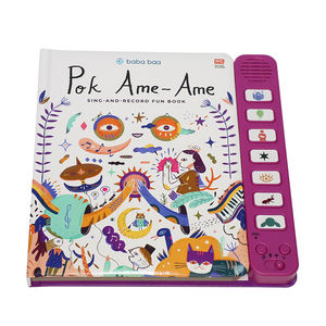 Libri di immagini di apprendimento magico con musica per l'educazione precoce OEM Factory per bambini libri di registrazione Audio - Product Image 1