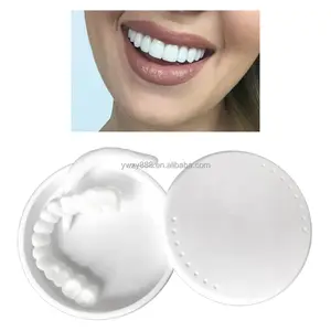 Cubierta de dentadura superior e inferior, chapa de sonrisa perfecta, ajuste cómodo, elástica, <span class=keywords><strong>para</strong></span> dentaduras - Product Image 1
