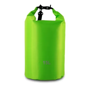 Custom Camping Caminhadas 5L 10L 20L 30L PVC Esportes Waterproof Dry Bag Leve para viagens de barco flutuante