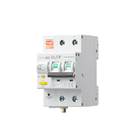 Interruptor de Circuito en Miniatura Inteligente EAST Tuya MCB, Tipo AC, Control Remoto Smart Life, Temporizador, 2P 63A YSM7W 2P Wifi