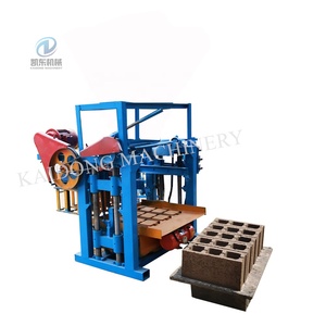 Kaiqian QT4-45 <span class=keywords><strong>6</strong></span> inch rỗng Khối Máy làm giá khối và máy làm gạch rung khối máy - Product Image 6